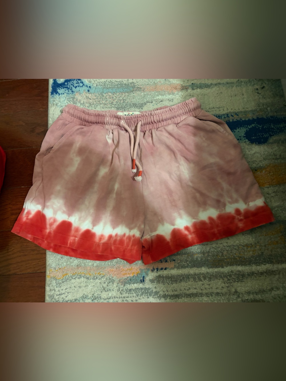 Mini Boden Tie Dye Shorts